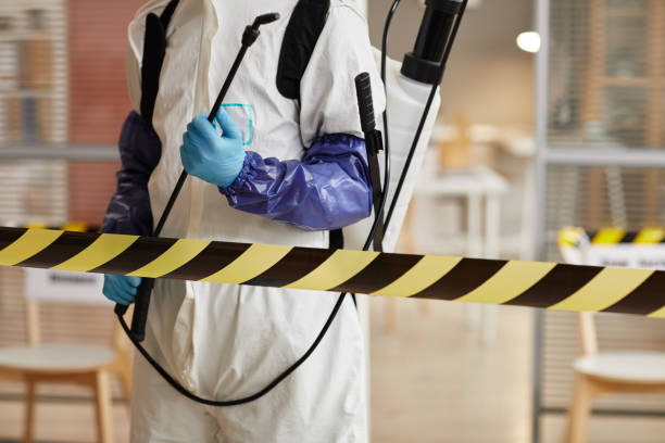 Professional Trauma Scene Cleanup technician working in Holderness, NH